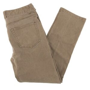 Duck Camp Mens 34R Brush Pants Brown Cordura Blend Stretch Rugged Hunting Field
